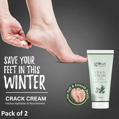 Globus Crack Cream 100 gm (Pack of 2)